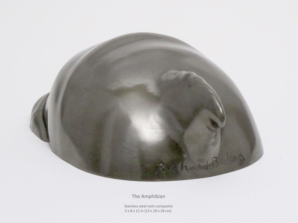 AMPHIBIAN Sculpture stainless steel compositestainless steel composite
