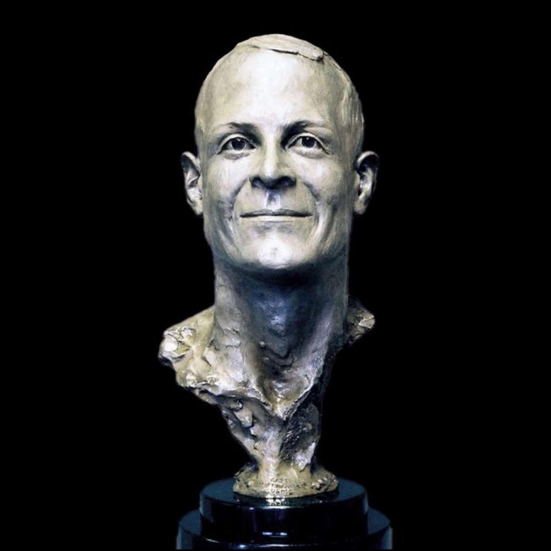 Matt Bancroft USMC bronze portrait commission bust San Diego 
