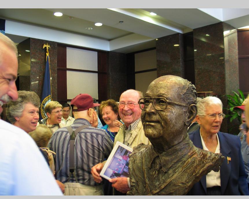 Cmdr. Frank Burger, WWII< Veterans Affairs Building, San Diego, CA Bronze portrait bust. 