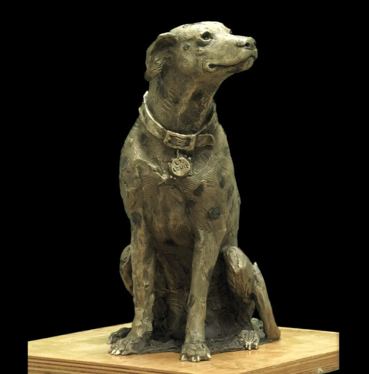 Bronze life-size sculpture or National City Fire Department