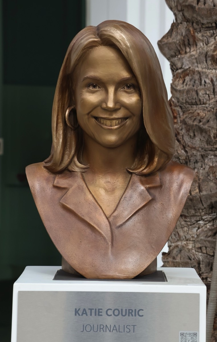 Katie Couric Bust