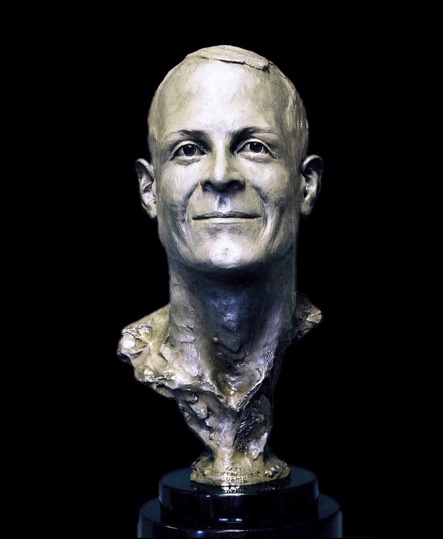 Capt Matt Bancroft USCM Bronze Bust