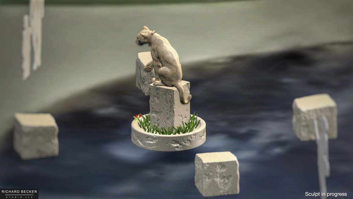 P-22 Mountain Lion Concept in proposed location view from above