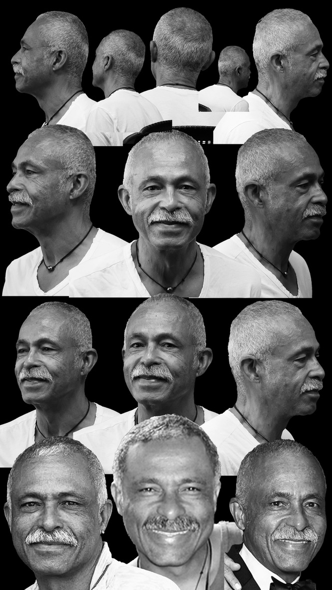 Donald A Morgan, ASC reference views used by commision Sculptor Richard Becker